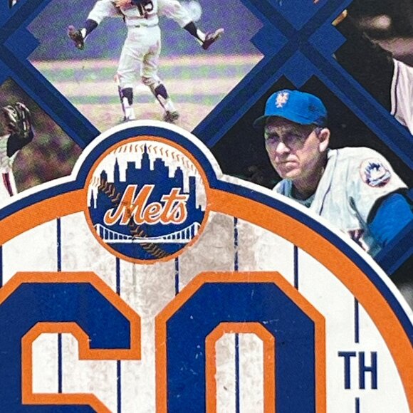 2022 New York Mets Yearbook 60th Anniversary Edition -‎ Damaged Cover - Picture 3 of 4